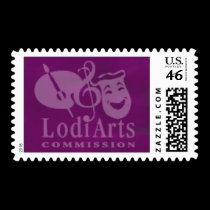Lodi Arts Commission Stamp stamps