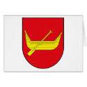 Lodz Coat of Arms Greeting Card