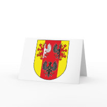 Lodzkie Coat of Arms Greeting Card by FlagTshirts Lodzkie Coat of Arms Greeting Card
