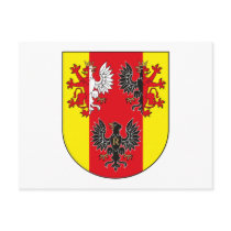 Lodzkie Coat of Arms Postcard by FlagTshirts Lodzkie Coat of Arms Postcard