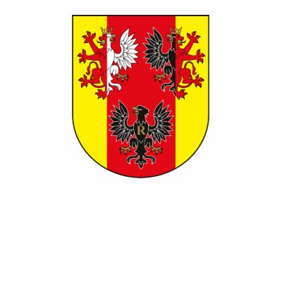 Lodzkie Coat of Arms T-shirt by FlagTshirts