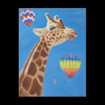 Lofty The Giraffe Postcard