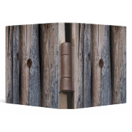 Log Cabin Door Binder binder