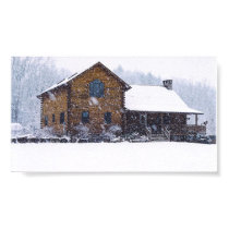 log cabin posters