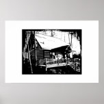 Log cabin posters