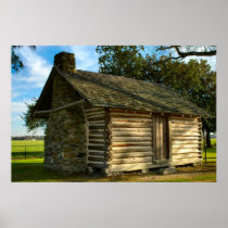 Log Cabin Print