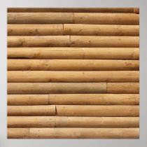 Log Cabin Siding Background Posters