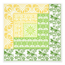 Log Cabin Spring Personalized Invitations