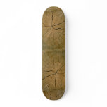 Log, cross-section skate deck