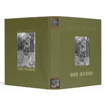 Log-Stone War Monument binders by hblack6 Log-Stone War Monument binders