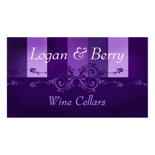 Logan & Berry Business Card Templates