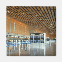 Logan International Airport Refrigerator Magnets
