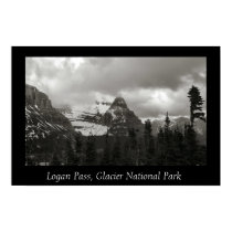 Logan Pass, Glacier National Park posters