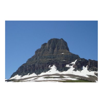 Logan Pass - Glacier Park Montana Poster by TenLakesRealty