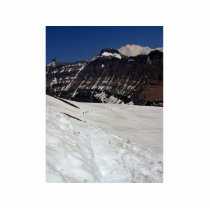 Logan Pass In Glacier National Park During Spring photo sculptures by lifesphere Logan Pass In Glacier National Park During Spring photo sculptures