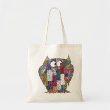 Logcabin Owl Bags
