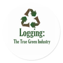 Logging: Green Industry Stickers