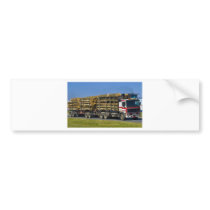 logging truck bumper stickers