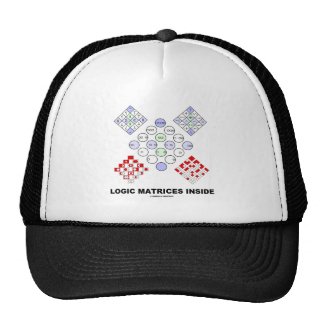 Logic Matrices Inside (Boolean Logic) Mesh Hats