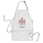 Logic Tesseract (Hasse Diagram) aprons