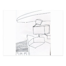 Logical Topological In 3D Abstract Postcard