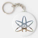Logidea atheist atomic symbol key chains