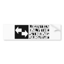 Logistics Survive Bumper Sticker