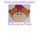 LOGO3, EVIL MONKEY BAR, Stop Staring at my Monkey t-shirts by WYLDWOLF79 LOGO3, EVIL MONKEY BAR, Stop Staring at my Monkey t-shirts