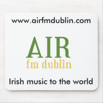 logo_300, Irish music to the world, www.airfmdu... mousepads by airfmdublin logo_300, Irish music to the world, www.airfmdu... mousepads