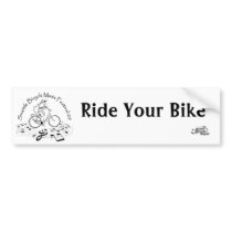 logo, abr logo, Ride Your Bike bumper stickers