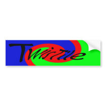 Logo bumper stickers