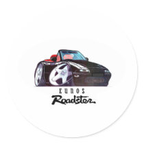 logo car image round stickers