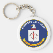 Logo CIA "Christ Is Alive" Keychains