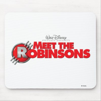 Logo from Meet The Robinsons  Disney mousepads