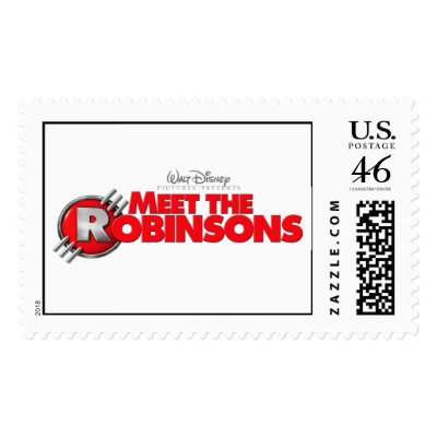 Logo from Meet The Robinsons  Disney postage