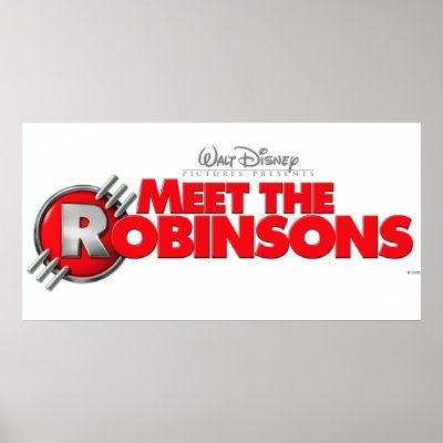 Logo from Meet The Robinsons  Disney posters