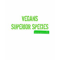 logo girl 150, VEGANS SUPERIOR SPECIES t-shirts by zeilasun logo girl 150, VEGANS SUPERIOR SPECIES t-shirts