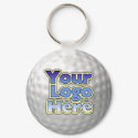 Logo Golf Ball Key Chain keychain