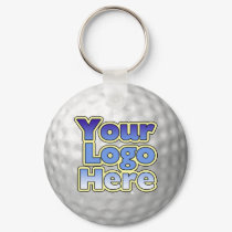 Logo Golf Ball Key Chain keychains