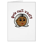 Logo Grandma - Dark Greeting Cards