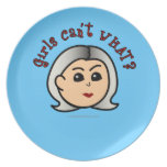 Logo Grandma - Dark Party Plate