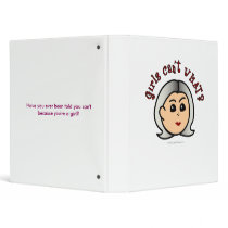 Logo Grandma - Light 3 Ring Binders