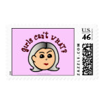 Logo Grandma - Light Postage Stamp