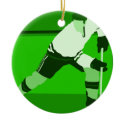 Logo - green Ice Hockey