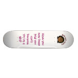 Logo Head-Dark Custom Skateboard