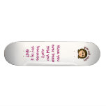 Logo Head - Light Skateboard Deck