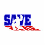Logo Hockey Goalie Save Cut Outs