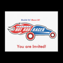 Logo Invitation postcards