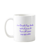 logo, Just Breathe Yoga Studio 191... - Customized mugs by lantar logo, Just Breathe Yoga Studio 191... - Customized mugs