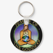 Logo Keychain by GoddessTemple Logo Keychain